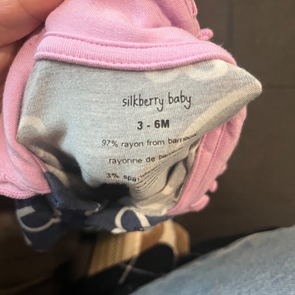 B 10    Silkberry Baby Bamboo Skirted Bodysuit - Picture 5 of 6